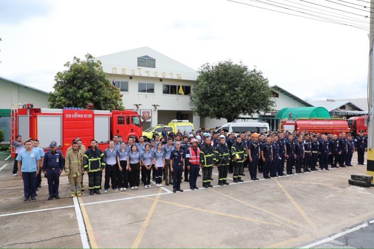 ๒๒ สิงหาคม ๒๕๖๘ กรมสื่อสารอิเล็กทรอนิกส์ทหารอากาศ ฝึกซ้อมการปฏิบัติเมื่อเกิดอัคคีภัยในเขตพืันที่กรมสื่อสารอิเล็กทรอนิกส์ทหารอากาศ