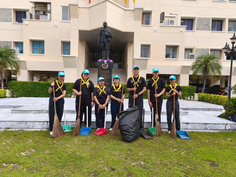 ๕ พฤศจิกายน ๒๕๖๘ กิจกรรมพัฒนาทำความสะอาดพื้นที่ กรมสื่อสารอิเล็กทรอนิกส์ทหารอากาศ (Big Cleaning Day)